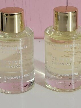 Two Aromatherapy Associates REVIVE Morning Bath Shower Oil‎ 9 ml